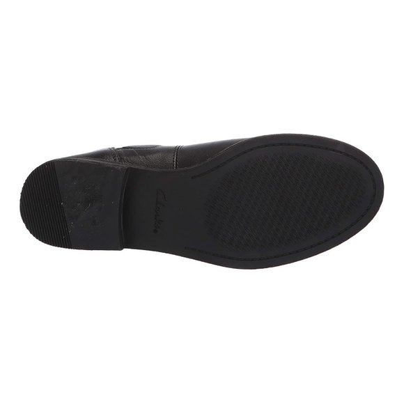 NEW Clarks Women Demi Beat Leather Slip On Dual Gore Chelsea Dress Ankle Bootie - Picture 4 of 6